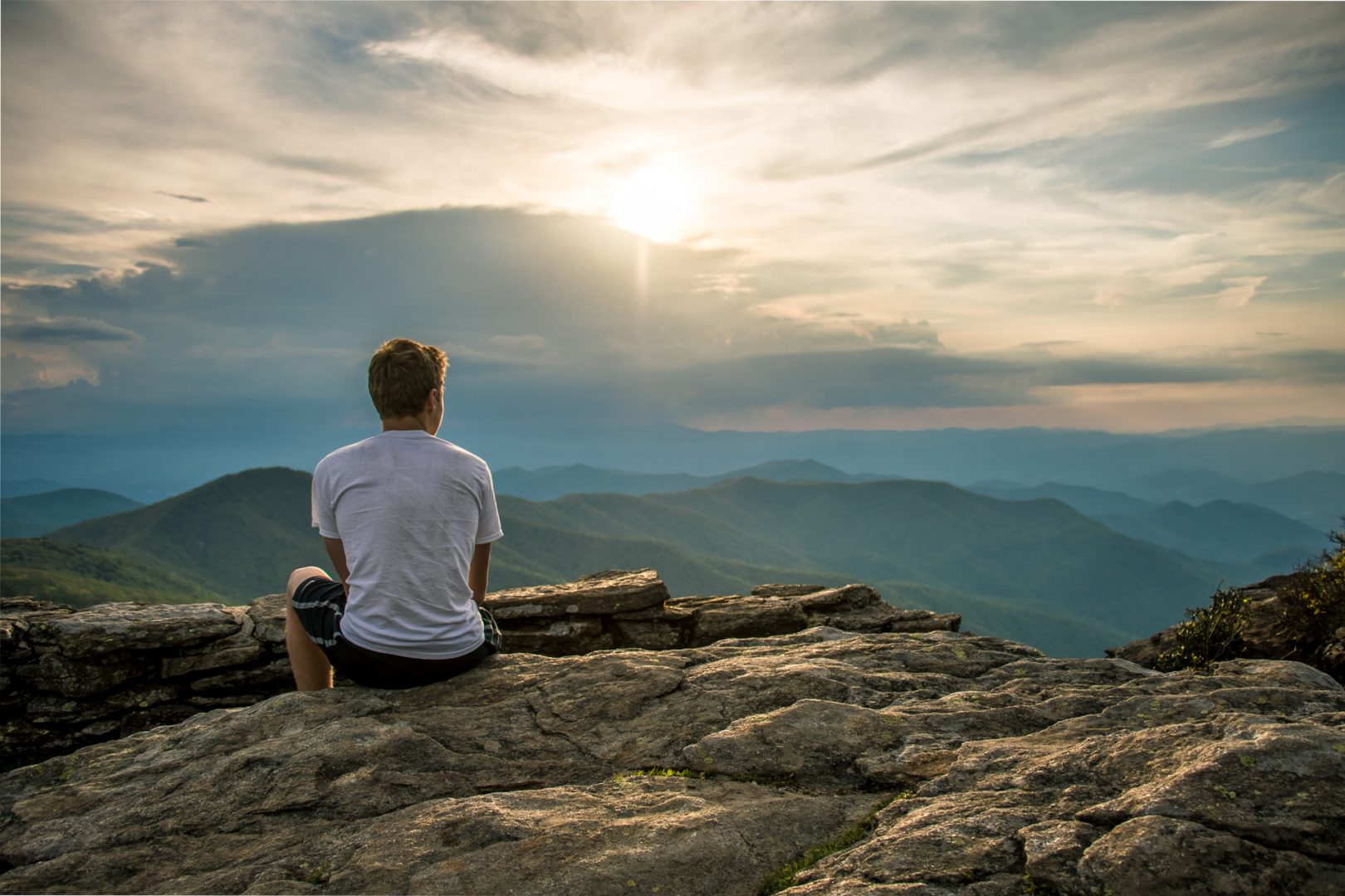 The view from Craggy Pinnacle