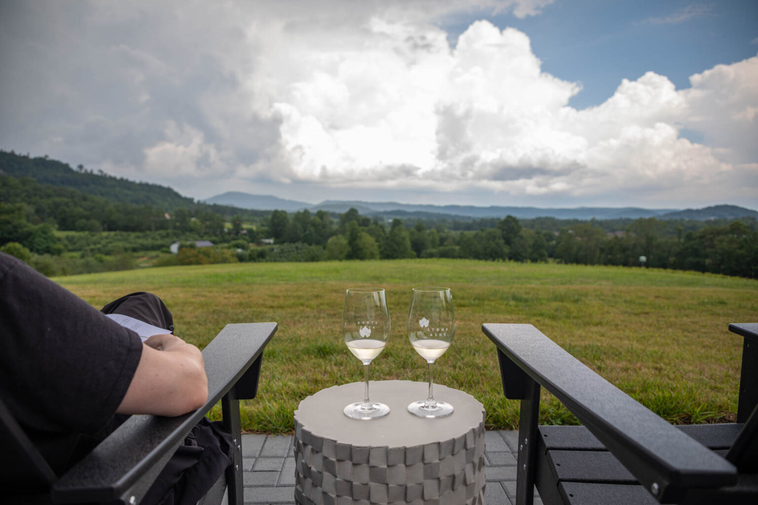 to the New Hendersonville Wineries! Van in Black