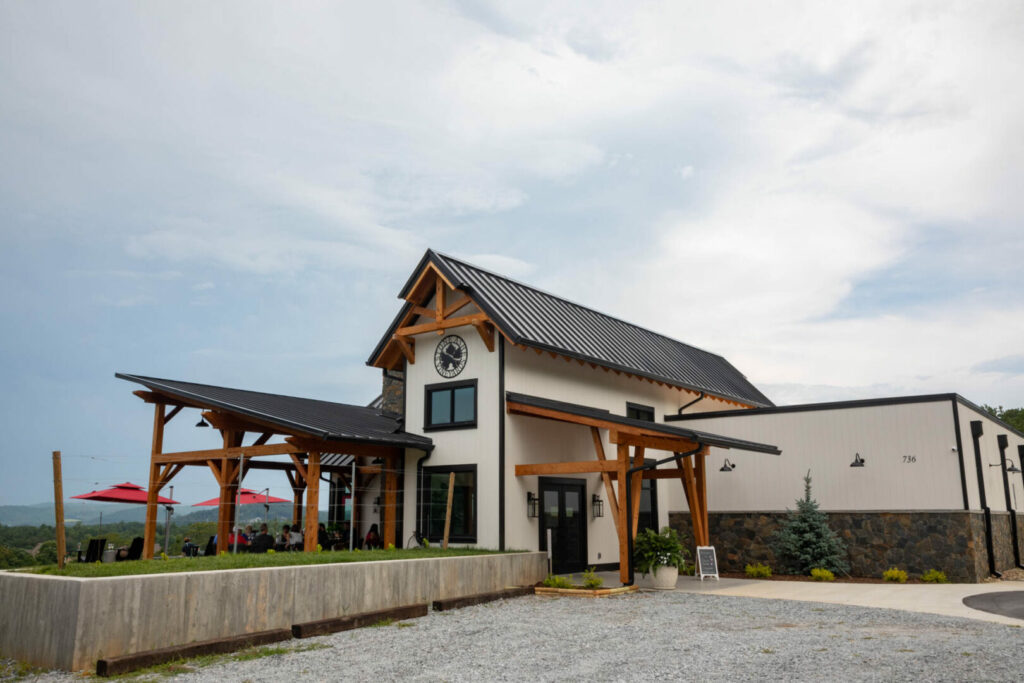 to the New Hendersonville Wineries! Van in Black