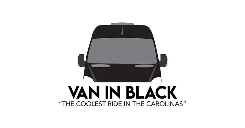 Van in Black Logo