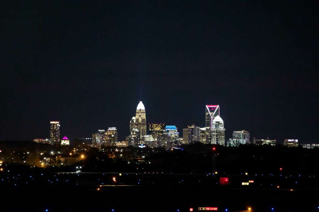 The Queen City at Night