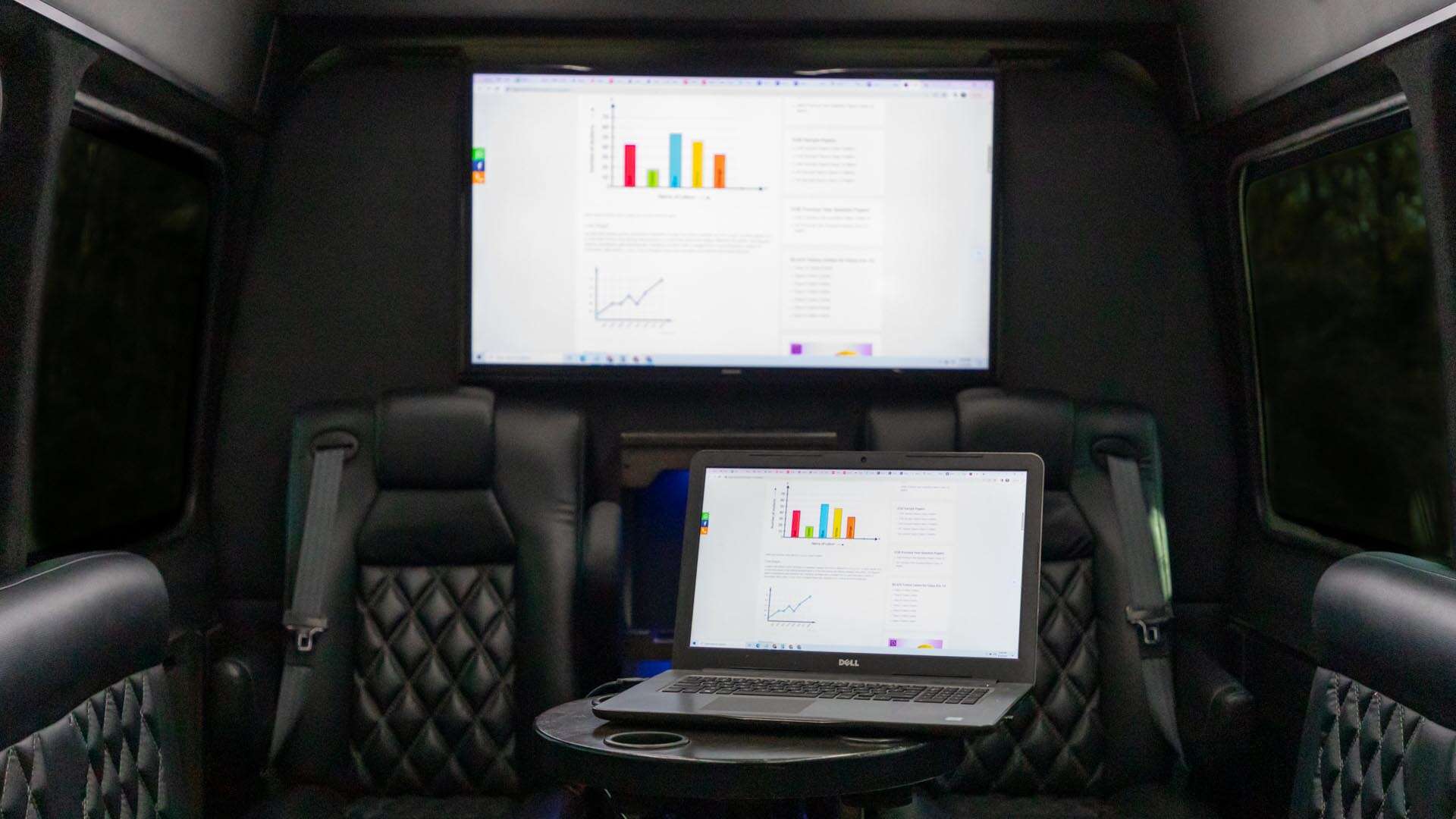 The Van in Black Mobile Office